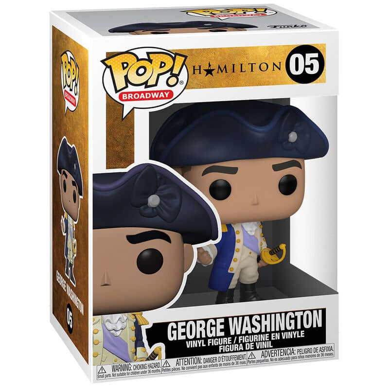 Figura Pop Hamilton George Washington - Espadas y Más