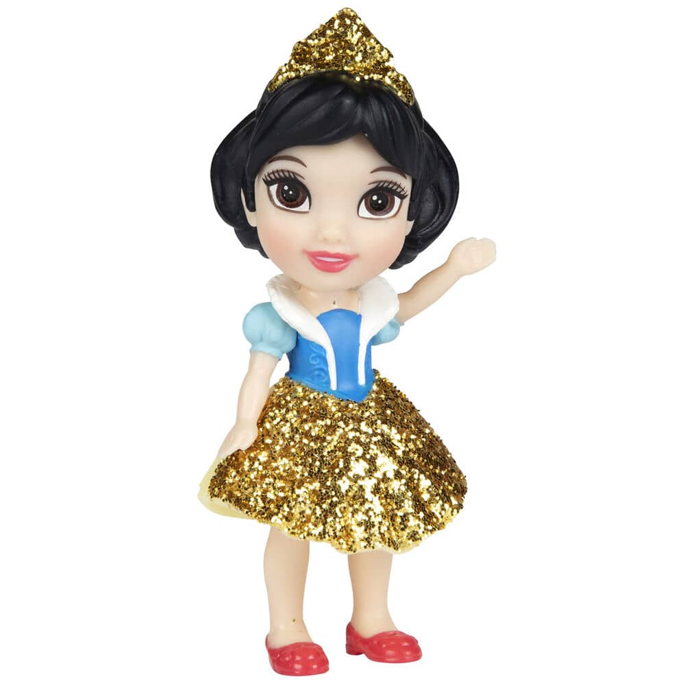 Expositor Mini Muñecas con purpurina Princesas Disney 8cm surtido