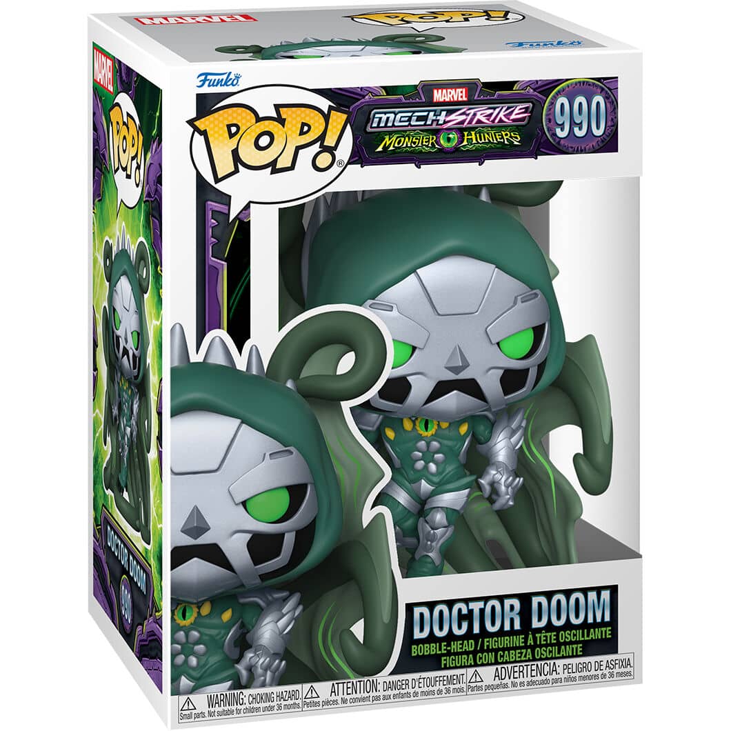 Figura POP Marvel Monster Hunters Dr. Doom - Espadas y Más