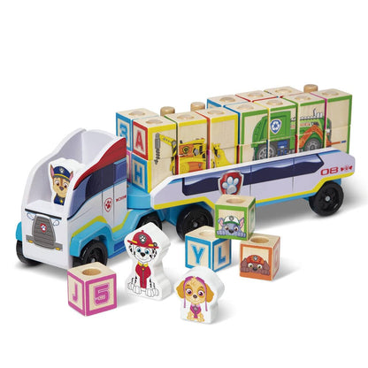 Camion de Bloques Patrulla Canina Paw Patrol - Espadas y Más