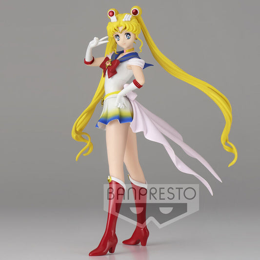 Imagenes del producto Figura Super Sailor Moon ver.B Glitter Glamours Pretty Guardian Eternal the Movie Sailor Moon 23cm