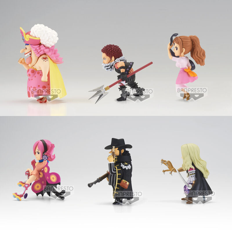 Pack 12 figuras World Collectable Landscapes vol.9 The Great Pirates 100 One Piece 7cm surtido