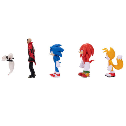 Set 5 Figuras Sonic 2 Sonic The Hedgehot 6cm - Espadas y Más