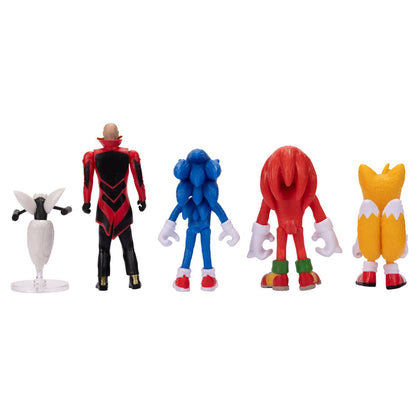 Set 5 Figuras Sonic 2 Sonic The Hedgehot 6cm - Espadas y Más