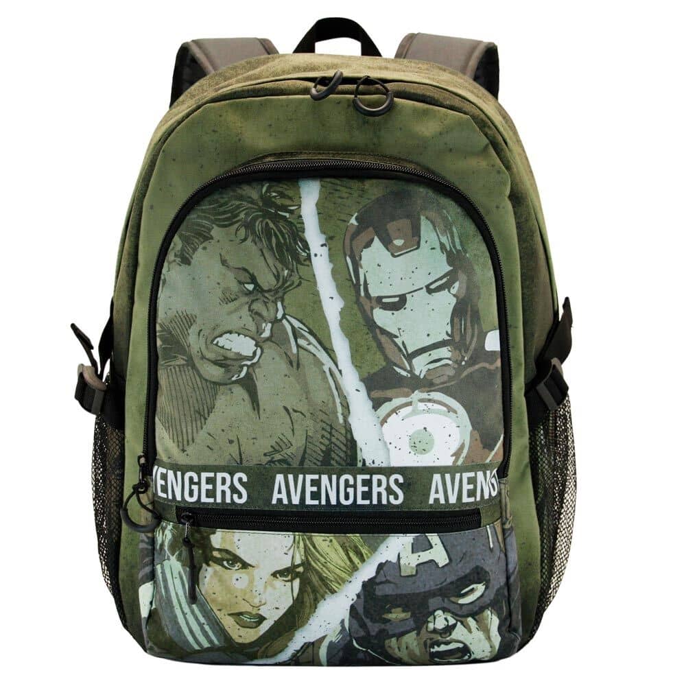 Imagen de Mochila Shout Los Vengadores Avengers Marvel 44cm parte de nuestra colección en Espadas y más, sitio oficial.