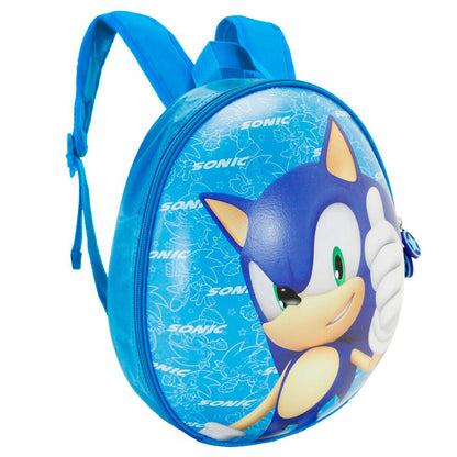 Mochila Eggy Sonic Sonic The Hedgehog 28cm - Espadas y Más