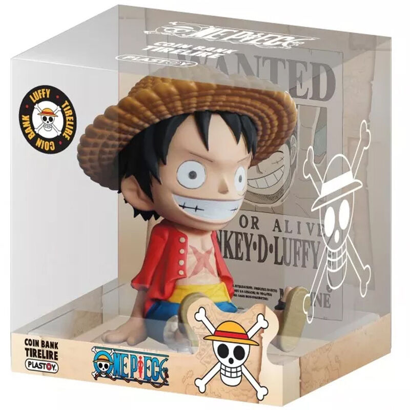 Imagenes del producto Figura Hucha Luffy One Piece 18cm