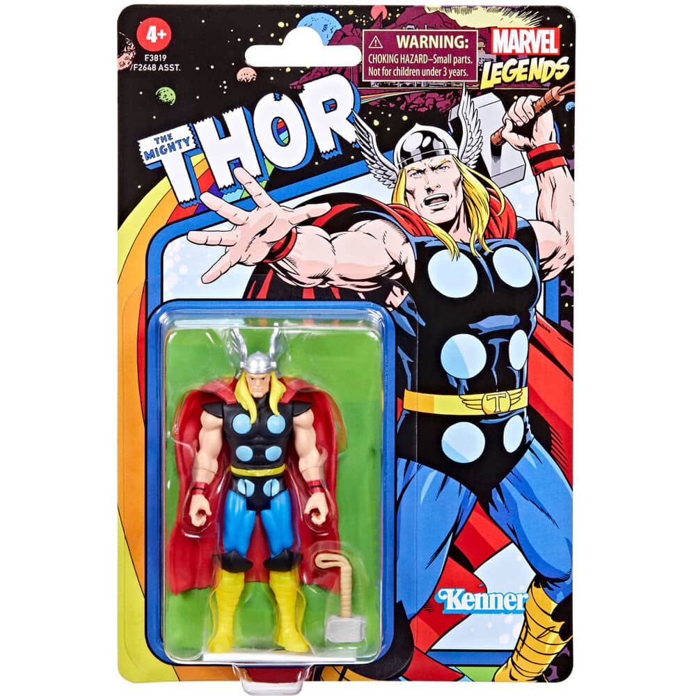 Figura The Mighty Thor Marvel Retro Collection 9cm - Espadas y Más