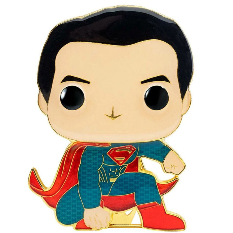 POP Pin DC Comics La Liga de la Justicia Superman 10cm - Espadas y Más