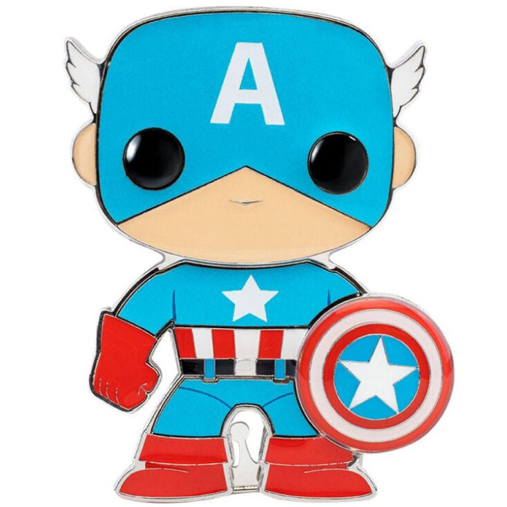 POP Pin Marvel Capitan America 10cm - Espadas y Más