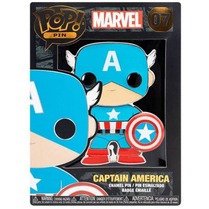 POP Pin Marvel Capitan America 10cm - Espadas y Más