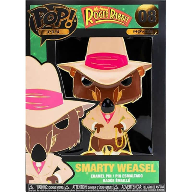 POP Pin Roger Rabbit Smarty Weasel 10cm - Espadas y Más