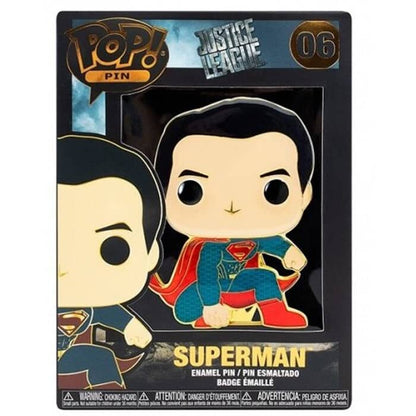 POP Pin DC Comics La Liga de la Justicia Superman 10cm - Espadas y Más