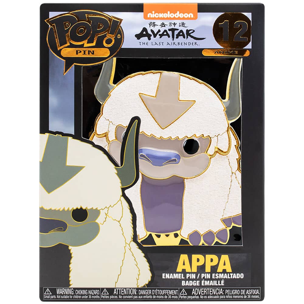 POP Pin Avatar Appa 10cm - Espadas y Más