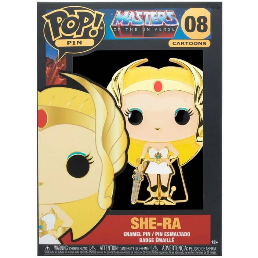 POP Pin Masters del Universo She-Ra 10cm - Espadas y Más