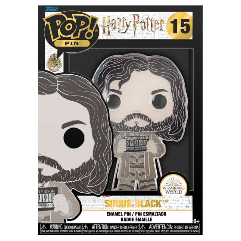 POP Pin Harry Potter Sirius Black 10cm - Espadas y Más