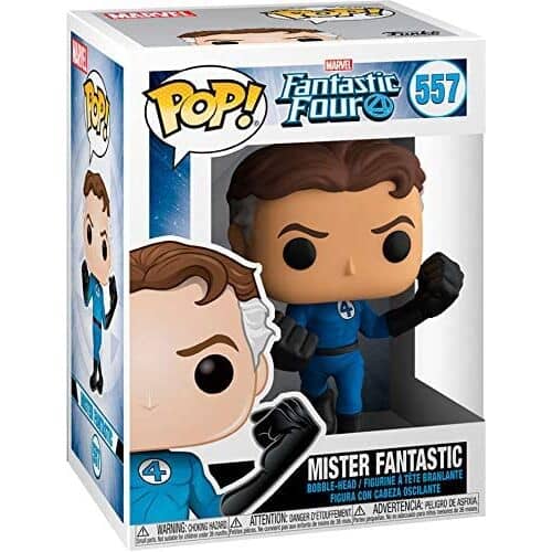 Figura POP Marvel Los 4 Fantasticos Mister Fantastic - Espadas y Más