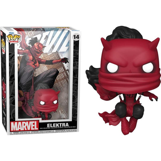 Imagen de Figura POP Comic Cover Marvel Daredevil Elektra Facilitada por Espadas y más