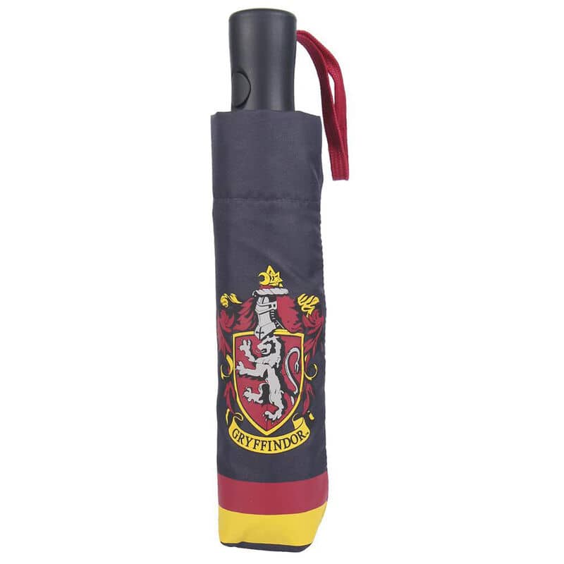 Paraguas automatico plegable Griffindor Harry Potter 53cm - Espadas y Más