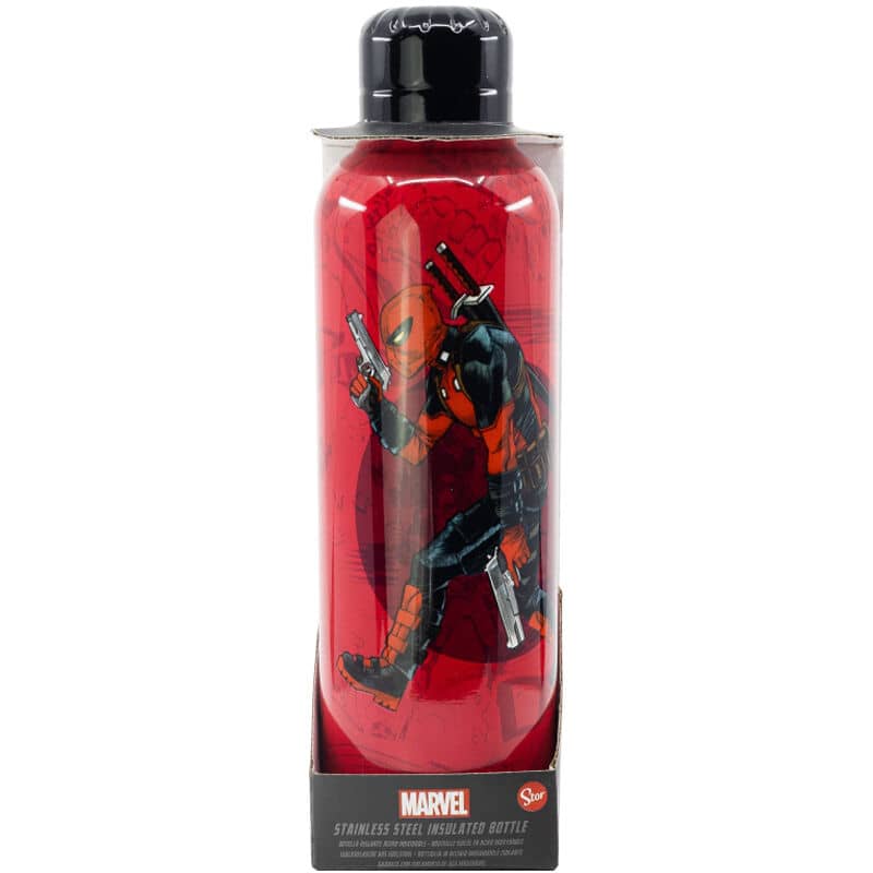 Botella termo acero inoxidable Deadpool Marvel 515ml - Espadas y Más