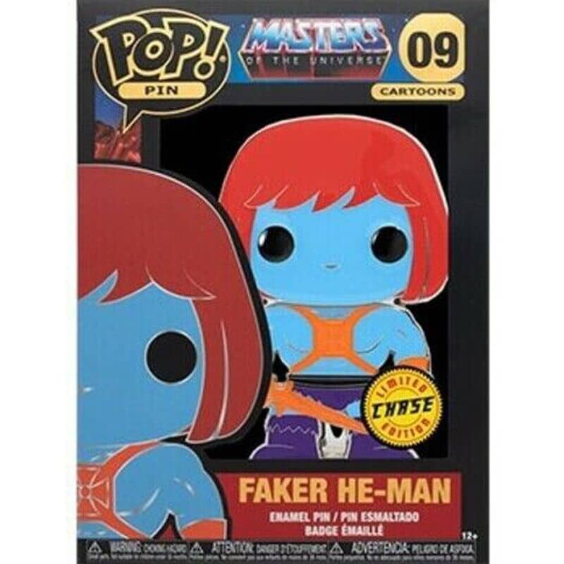 POP Pin Master of the Universe He-Man 10cm 11 + 1 Chase - Espadas y Más