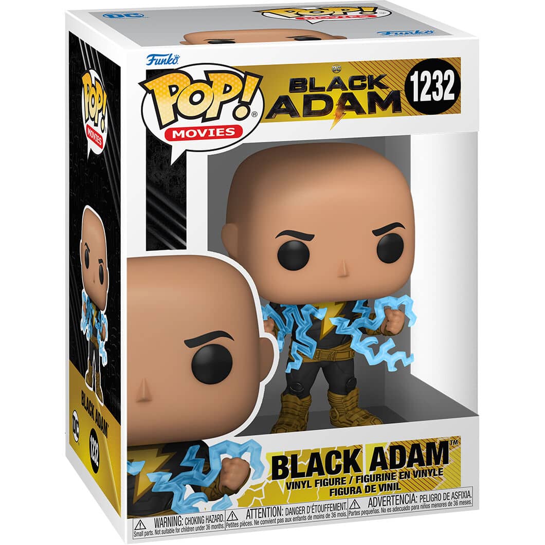 Caja figura POP DC Comics Black Adam - Black Adam 5 + 1 Chase - Espadas y Más