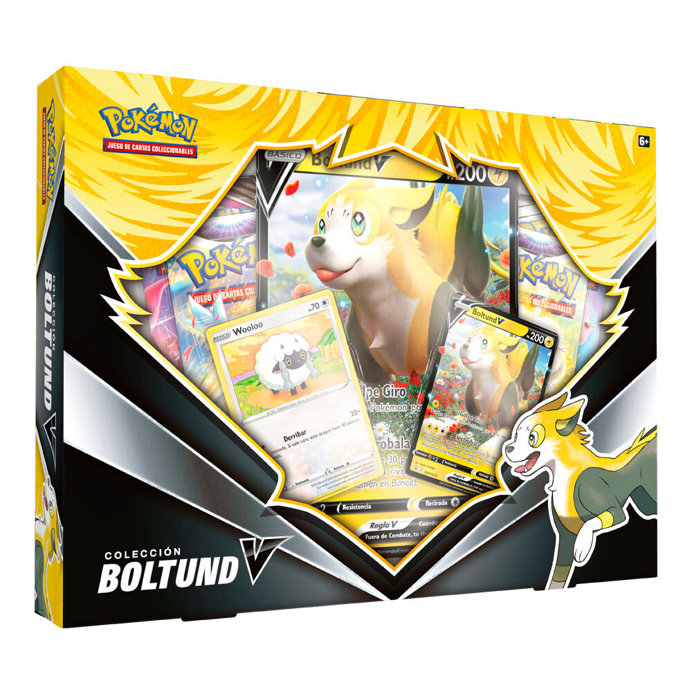 Blister juego cartas coleccionables Boltund V Pokemon Español