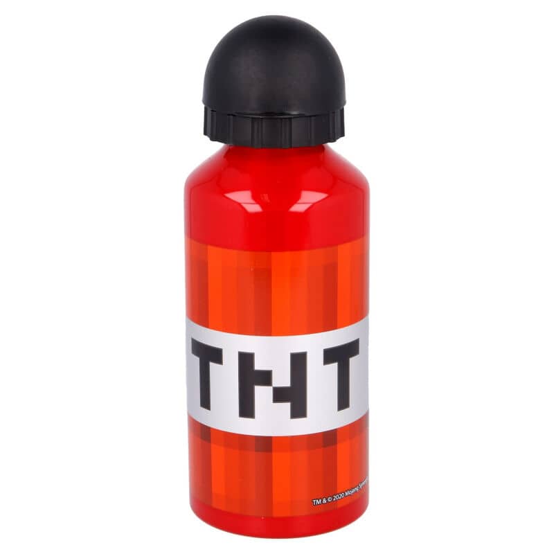 Cantimplora aluminio Minecraft 400ml - Espadas y Más