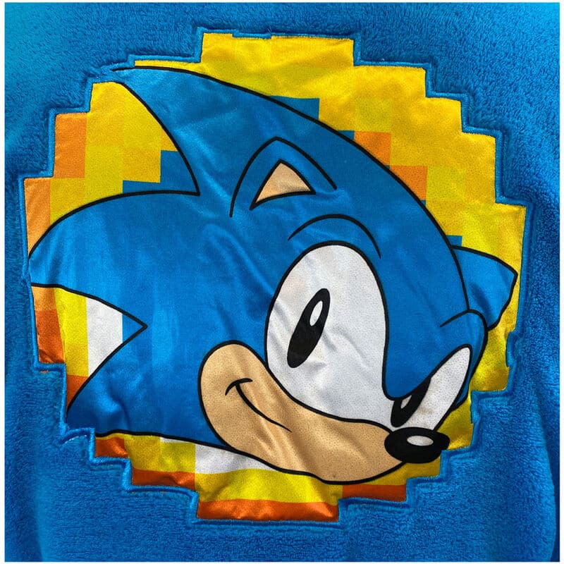 Albornoz Sonic The Hedgehog adulto - Espadas y Más