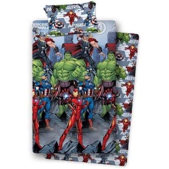 Juego sabanas Vengadores Avengers Marvel 90cm algodon - Espadas y Más