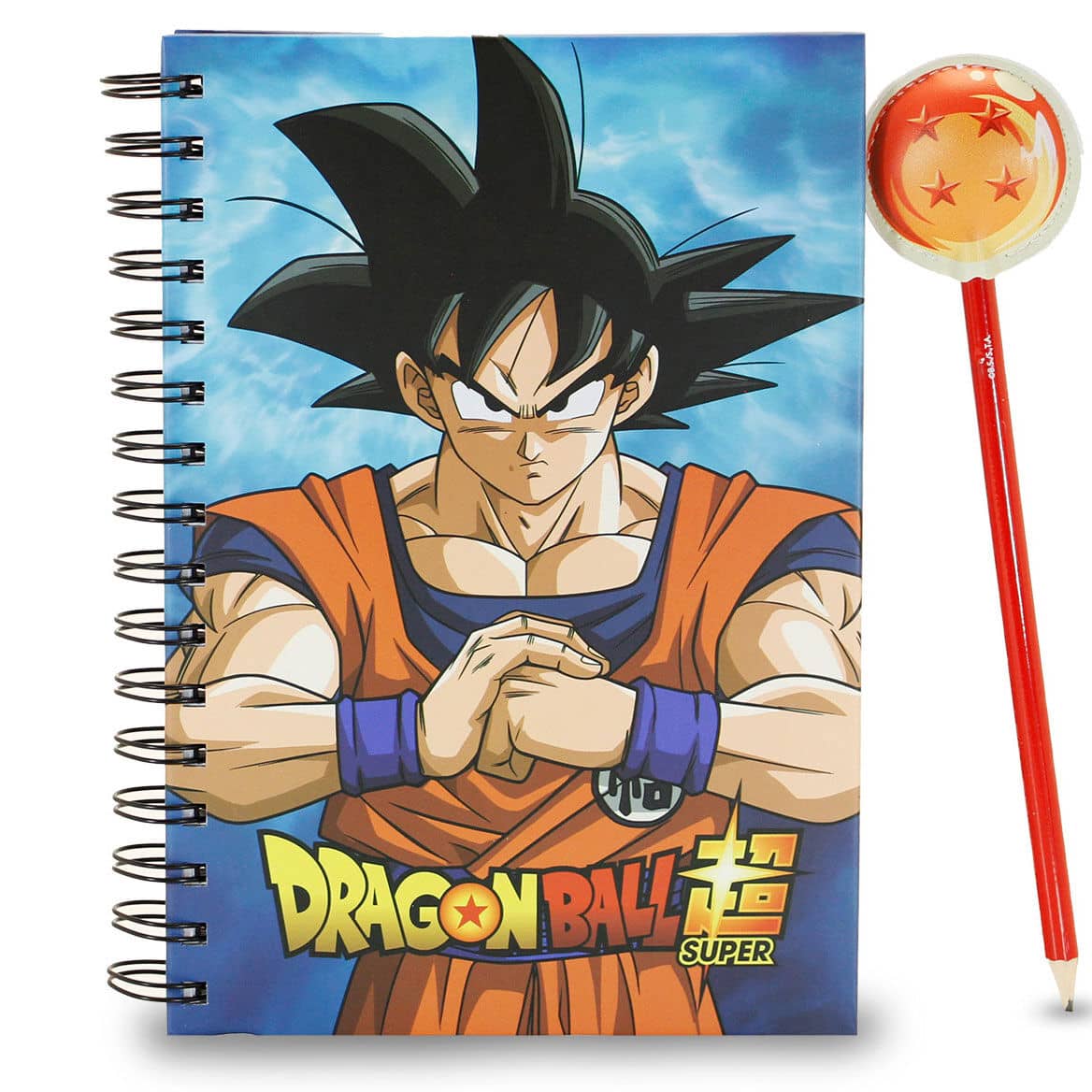 Set cuaderno + lapiz Warrior Dragon Ball Super - Espadas y Más