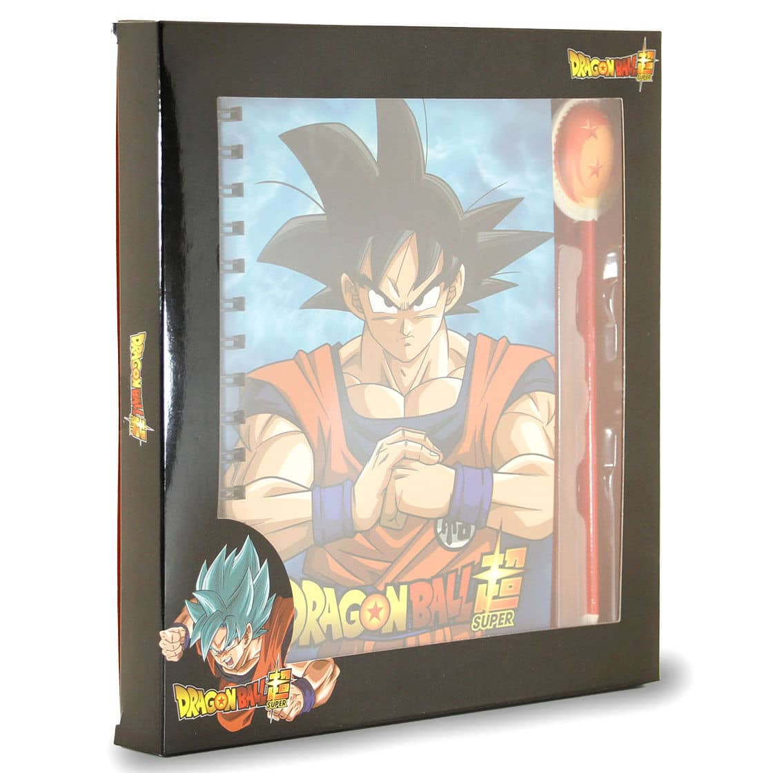 Set cuaderno + lapiz Warrior Dragon Ball Super - Espadas y Más