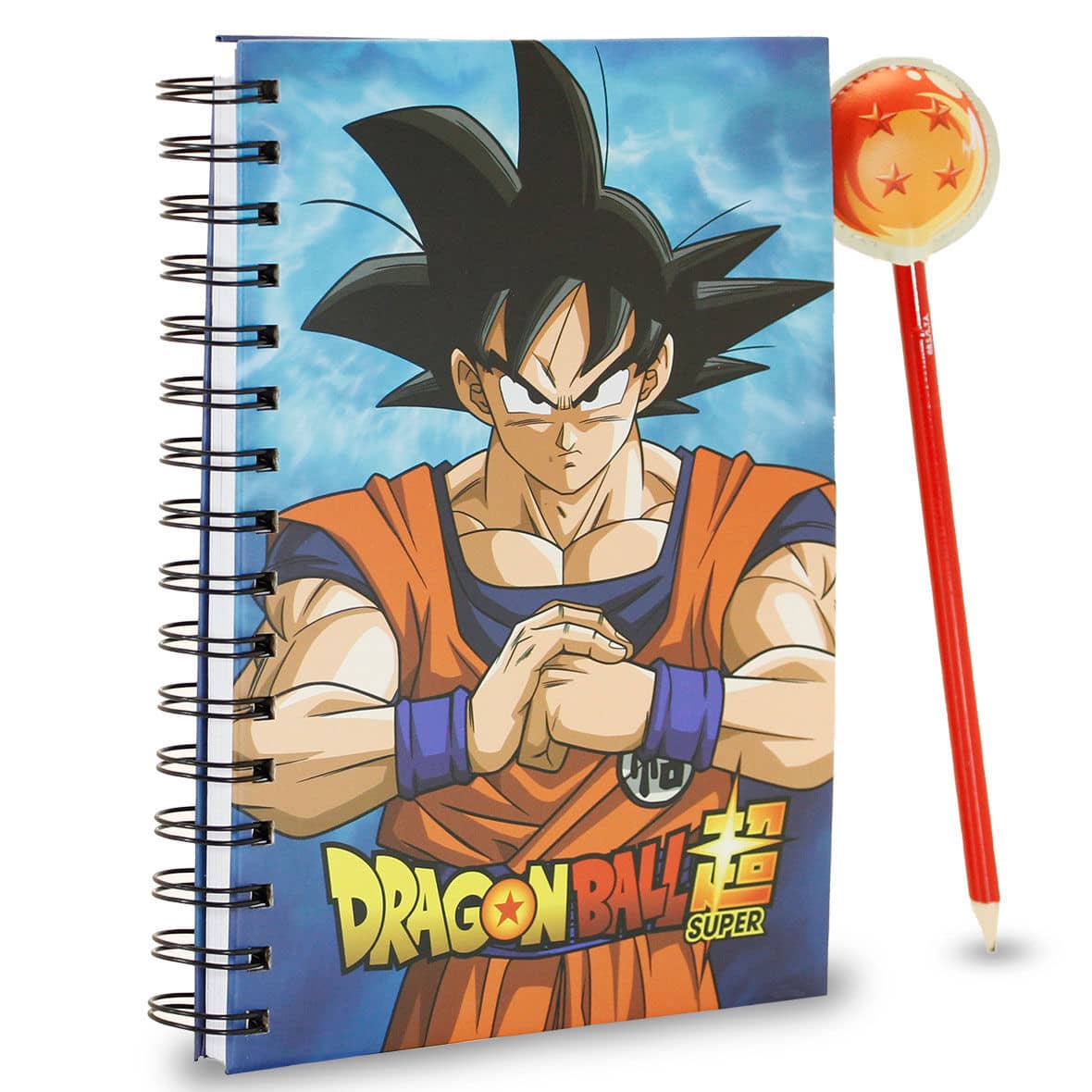 Set cuaderno + lapiz Warrior Dragon Ball Super - Espadas y Más