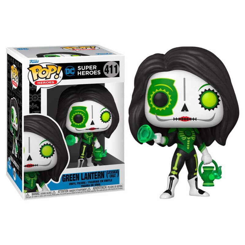 Figura POP Dia De Los DC Green Lantern Jessica - Espadas y Más