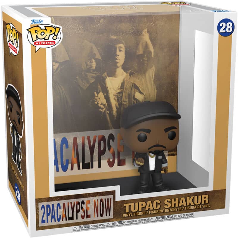 Figura POP Albums 2pacalypse Now Tupac Shakur - Espadas y Más