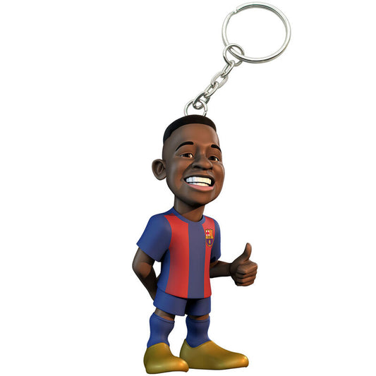 Imagen de Llavero figura Minix Ansu Fati FC Barcelona 7cm Facilitada por Espadas y más