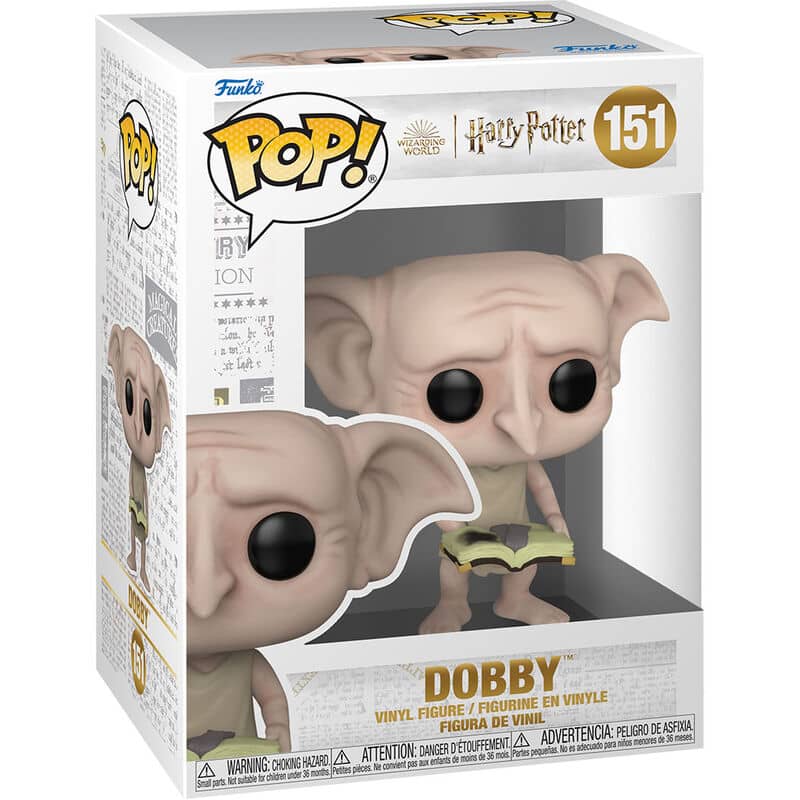 Figura POP Harry Potter 20Th Dobby - Espadas y Más
