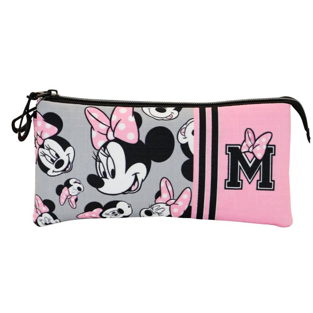 Portatodo Ribbons Minnie Disney triple - Espadas y Más