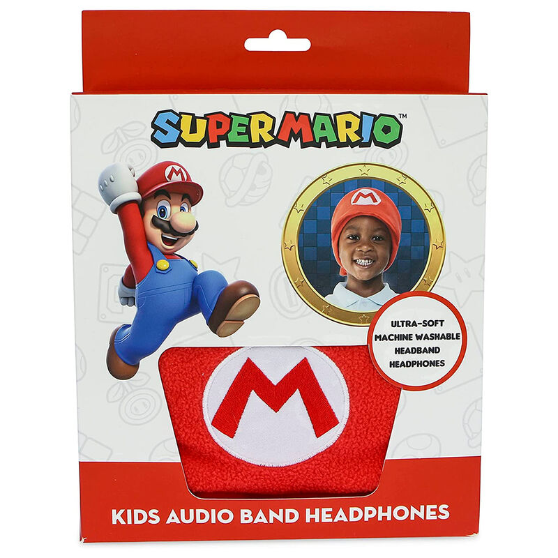 OTL Technologies Super Mario Auriculares Infantiles Inalámbricos