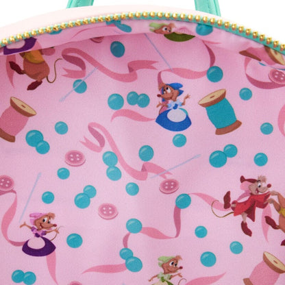 Mochila Taza Jack y Gus Gus Cenicienta Disney Loungefly 27cm - Espadas y Más
