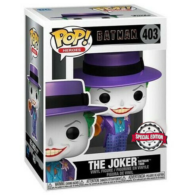 Set figura POP & Tee DC Comics Batman The Joker