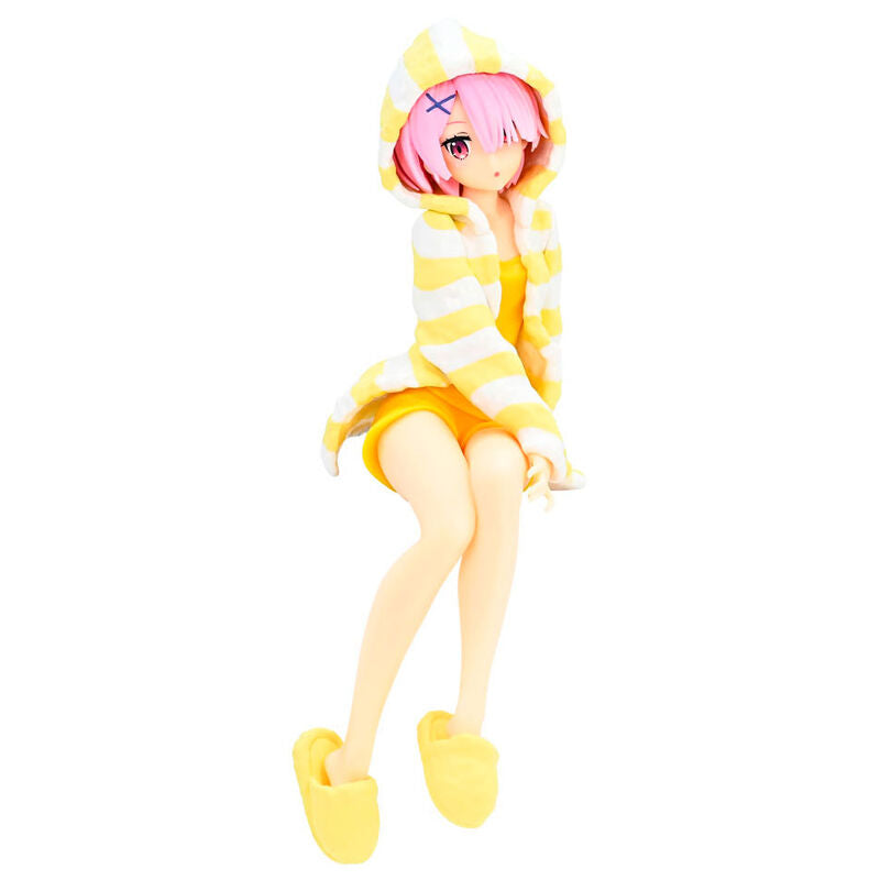 Imagenes del producto Figura Noodle Stopper Ram Room Wear Yellow Color Re:Zero 14cm