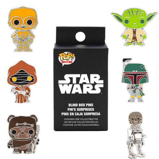 Imagenes del producto Expositor 12 Blind Box Enamel Pin Star Wars Loungefly surtido