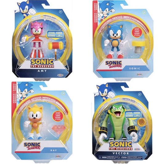 Imagenes del producto Pack 6 figuras serie 10 Sonic The Hedgehog 10cm surtido