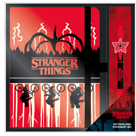 Imagenes del producto Set papeleria Stranger Things