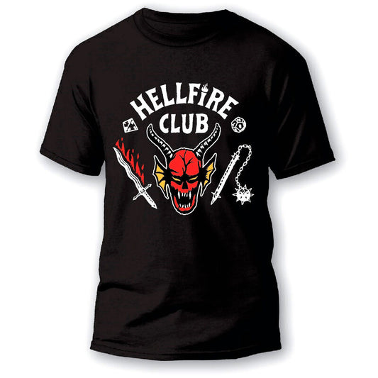 Imagen de Camiseta Hellfire Club Stranger Things adulto Facilitada por Espadas y más