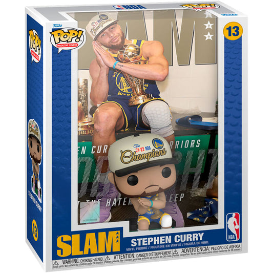 Imagenes del producto Figura POP Cover Slam NBA Stephen Curry