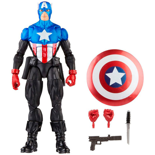 Imagen de Figura Capitan America Bucky Barnes Beyond Earths Mightiest Los Vengadores Avengers Marvel 15cm Facilitada por Espadas y más