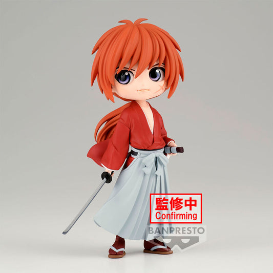 Imagenes del producto Figura Kenshin Himura Rurouni Kenshin Q posket 14cm