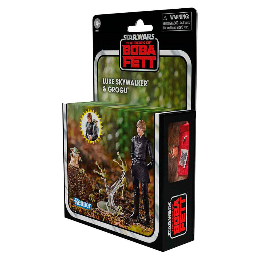 Figuren Luke Skywalker &amp; Grogu Das Buch von Boba Fett Star Wars 9,5 cm